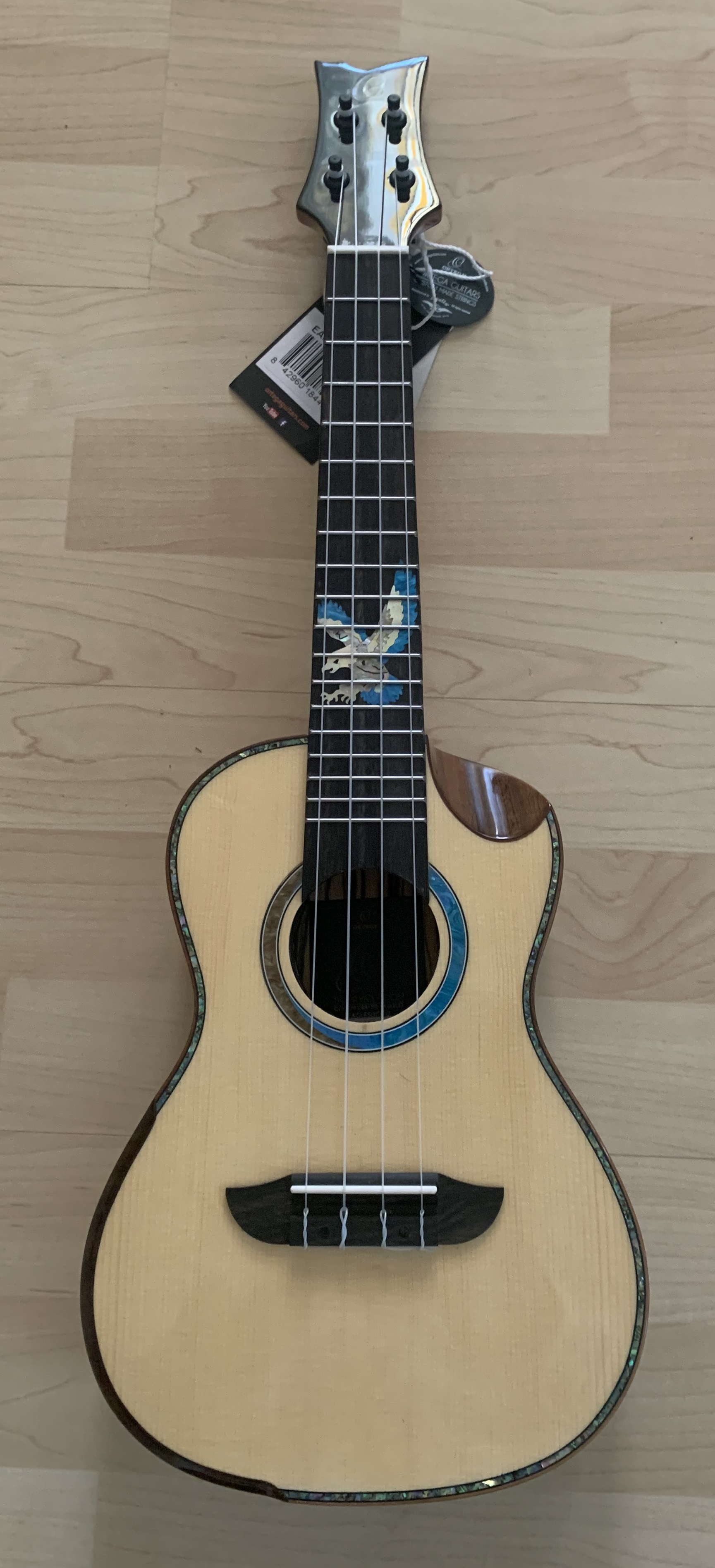 Ortega Konzert Ukulele Elite Eaglesuite UVP: 429.-- Euro Sonderpreis: 199.--Euro