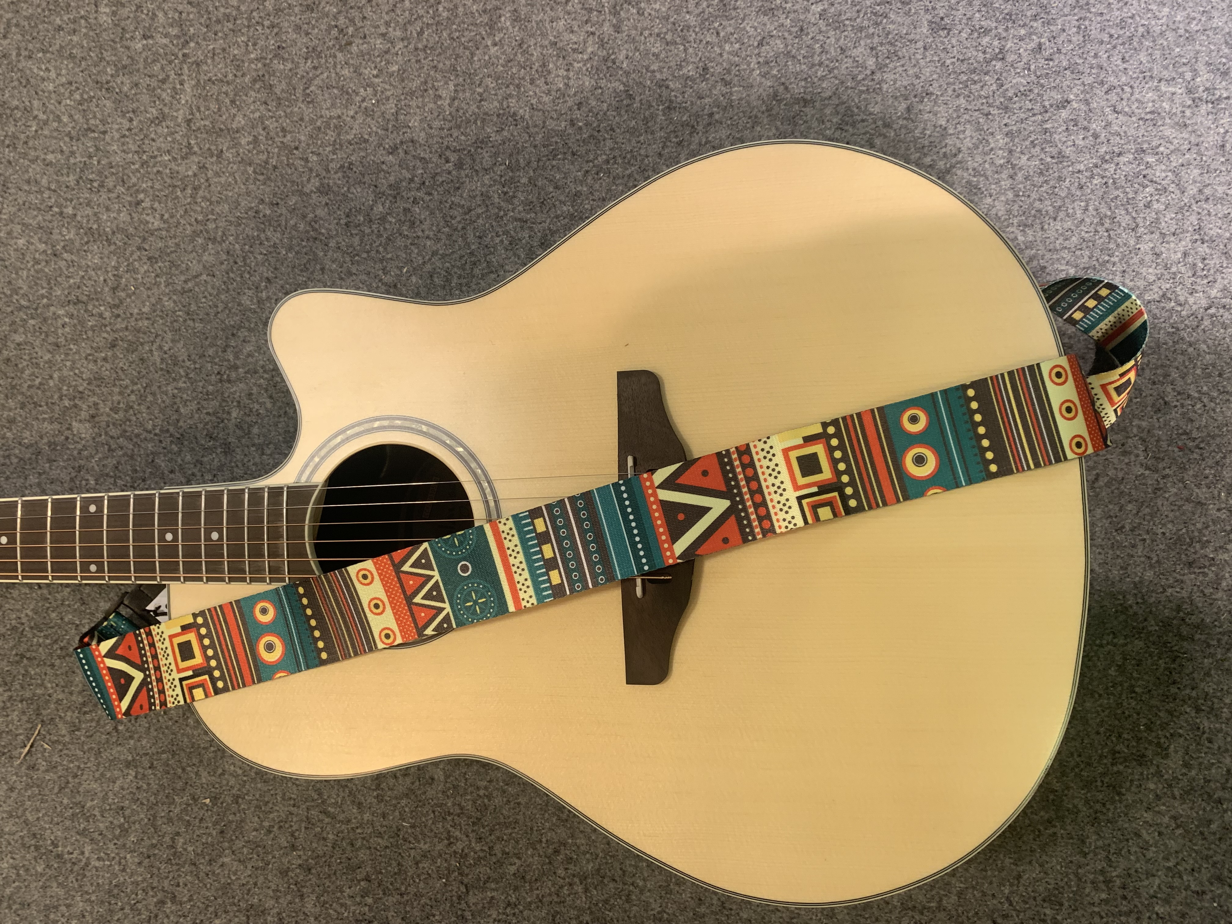 Umhängegurt 5 cm Breit für: Gitarre-Ukulele-Banjo
