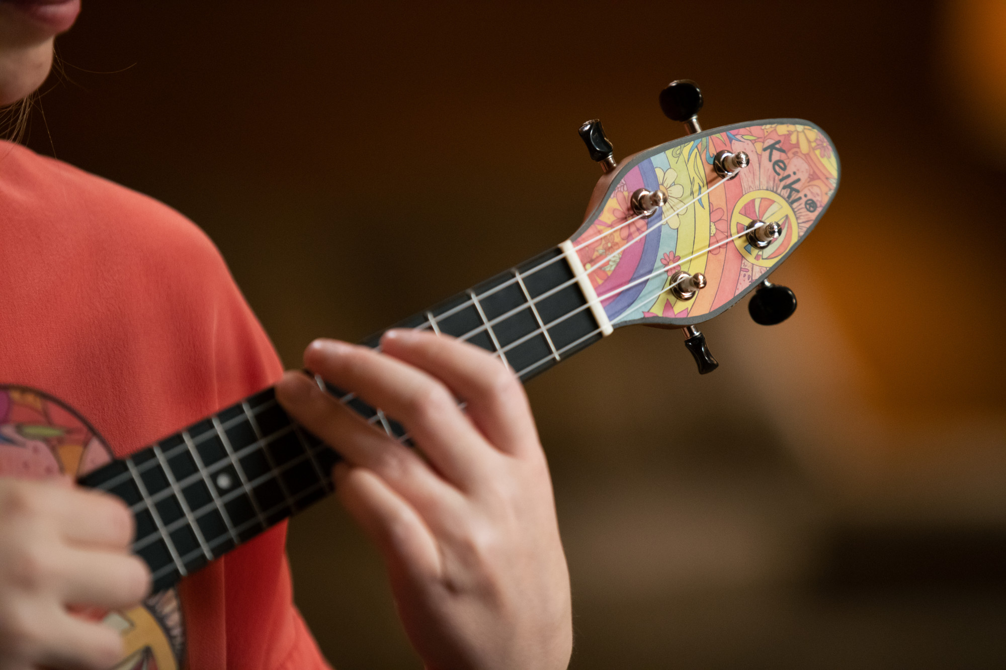 Keiki Ortega Sopran Ukulele mit Zubhör