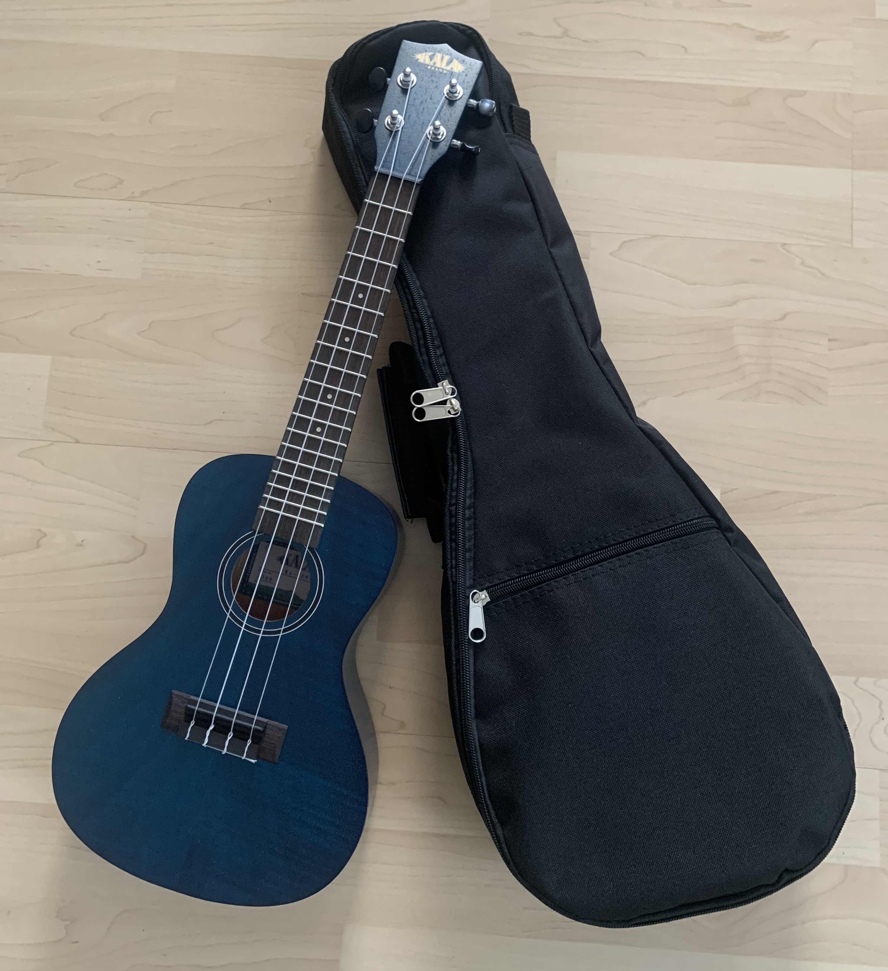 Kala Konzert Ukulele mit Gigbag