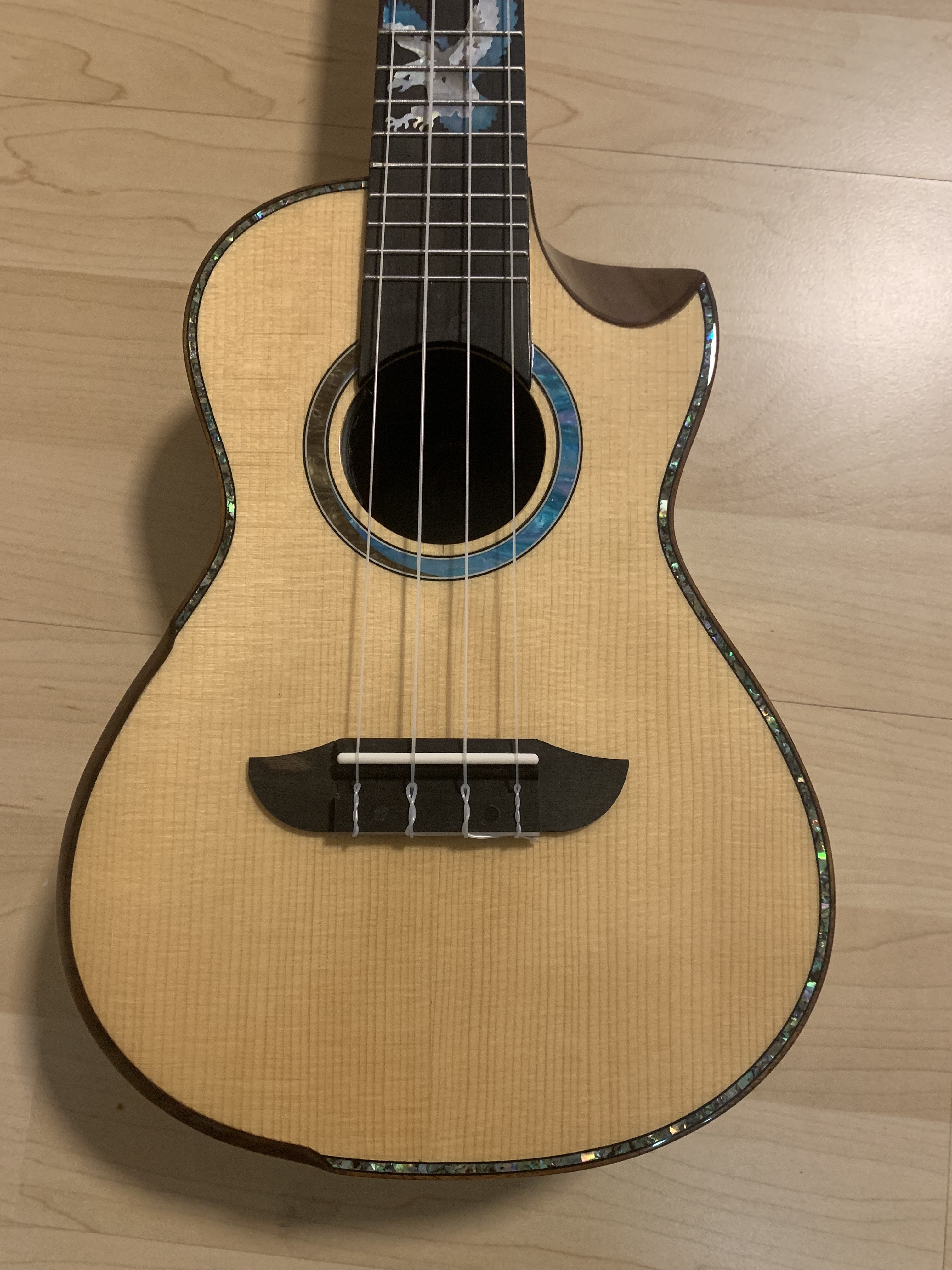 Ortega Konzert Ukulele EAGLESUITE mit Elite Gigbag UVP: 429.90 Euro SP: 299.--Euro
