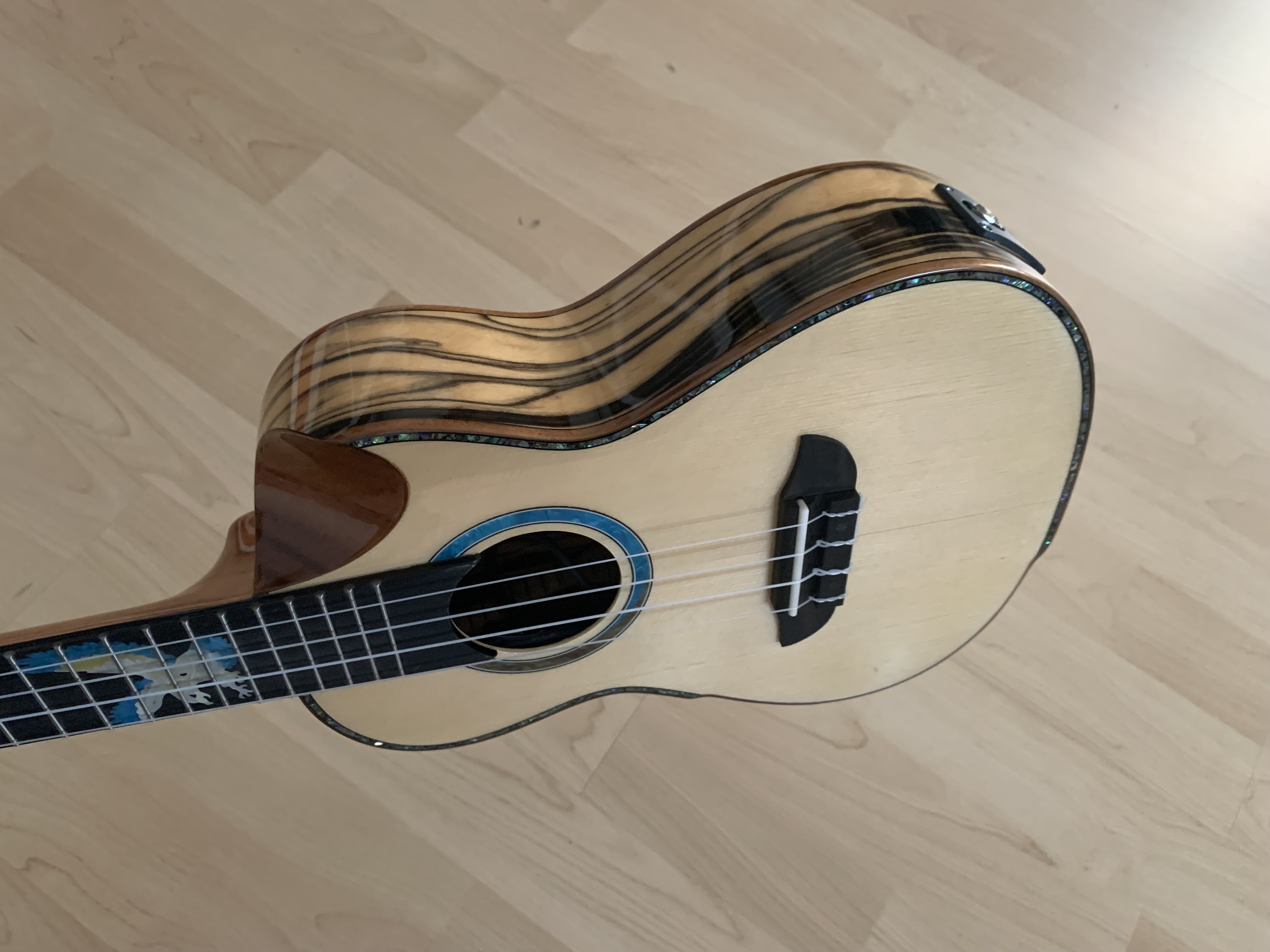 Ortega Konzert Ukulele Eaglesuite mit Gigbag + Tonabnehmer