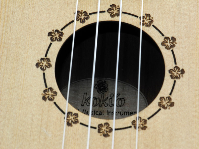 koki´o Sopran Ukulele - Fichte Mahagoni