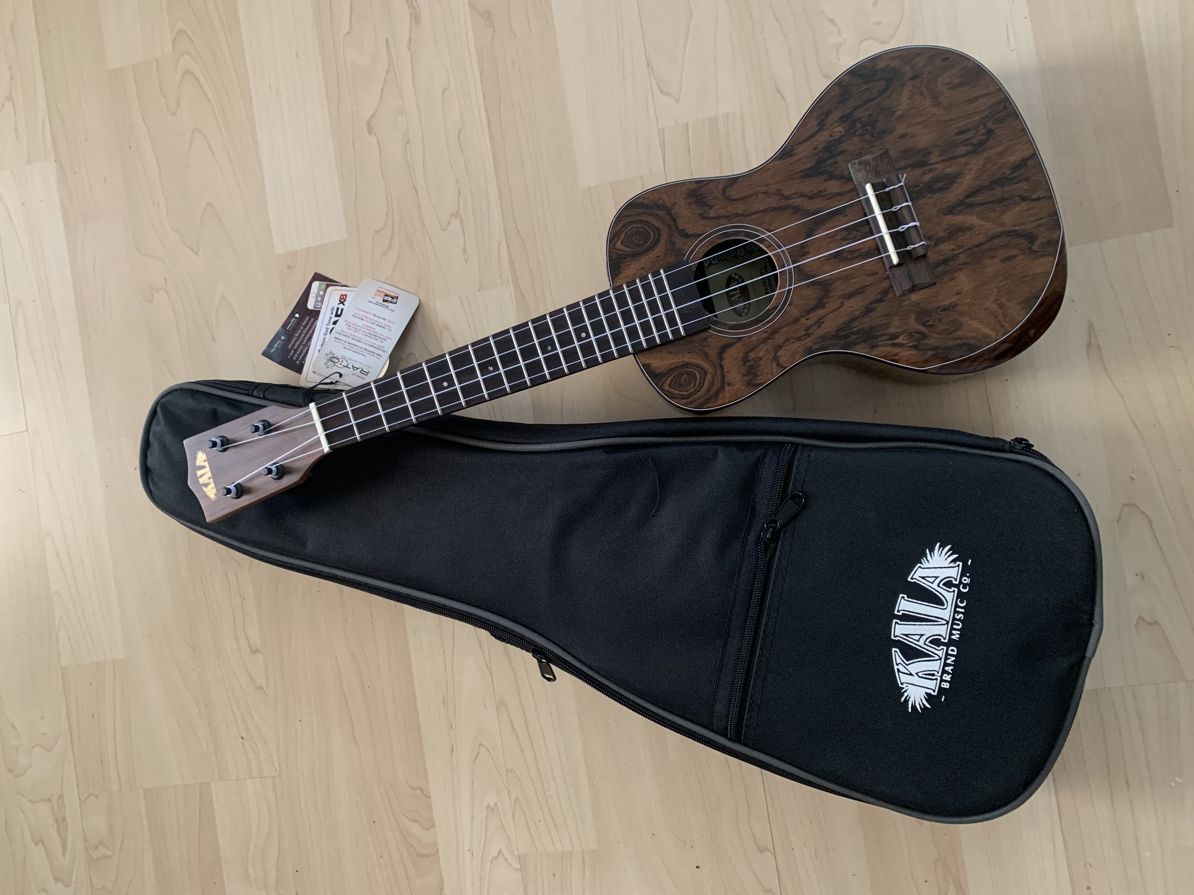 Konzert Ukulele Premier Elite Bocote mit Gigbag