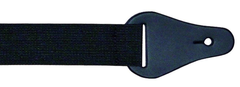 Ukulelen Gurt schwarz 4 cm breit mit 2 Gurtpins schwarz