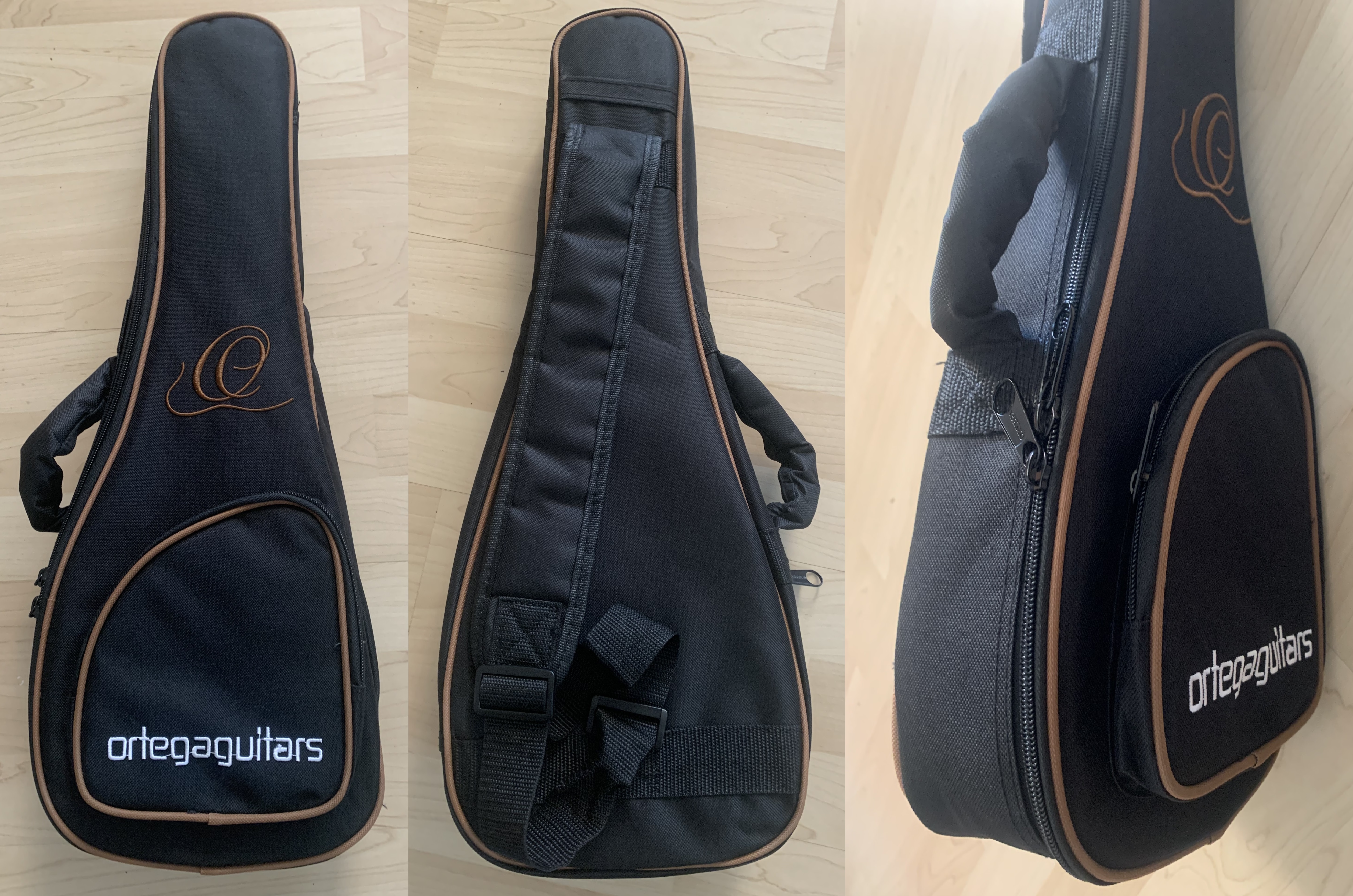 Ortega Sopran Ukulele RUNAB-SO mit Gigbag und Tonabnehmer
