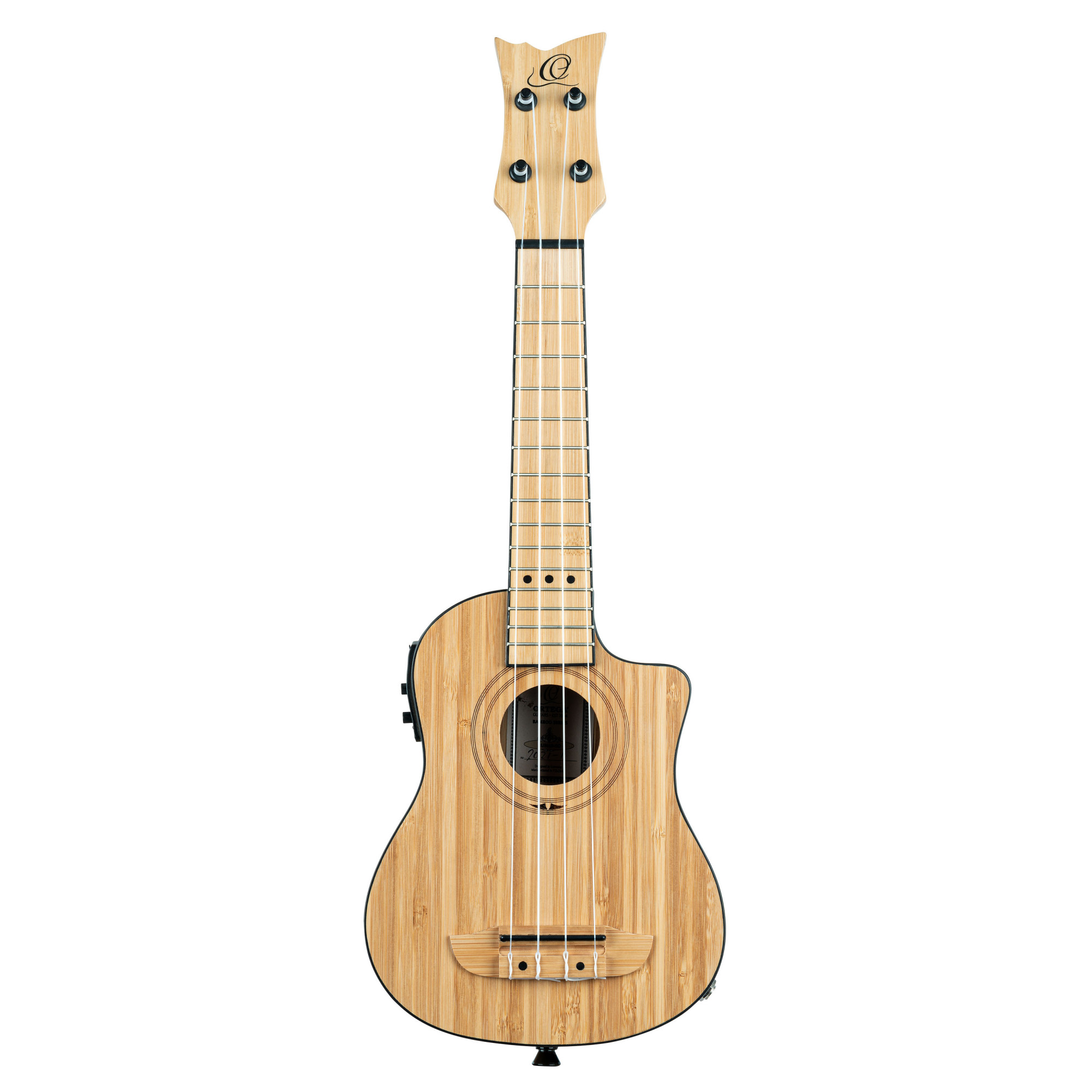 Ortega Sopran Ukulele RUNAB-SO mit Gigbag und Tonabnehmer