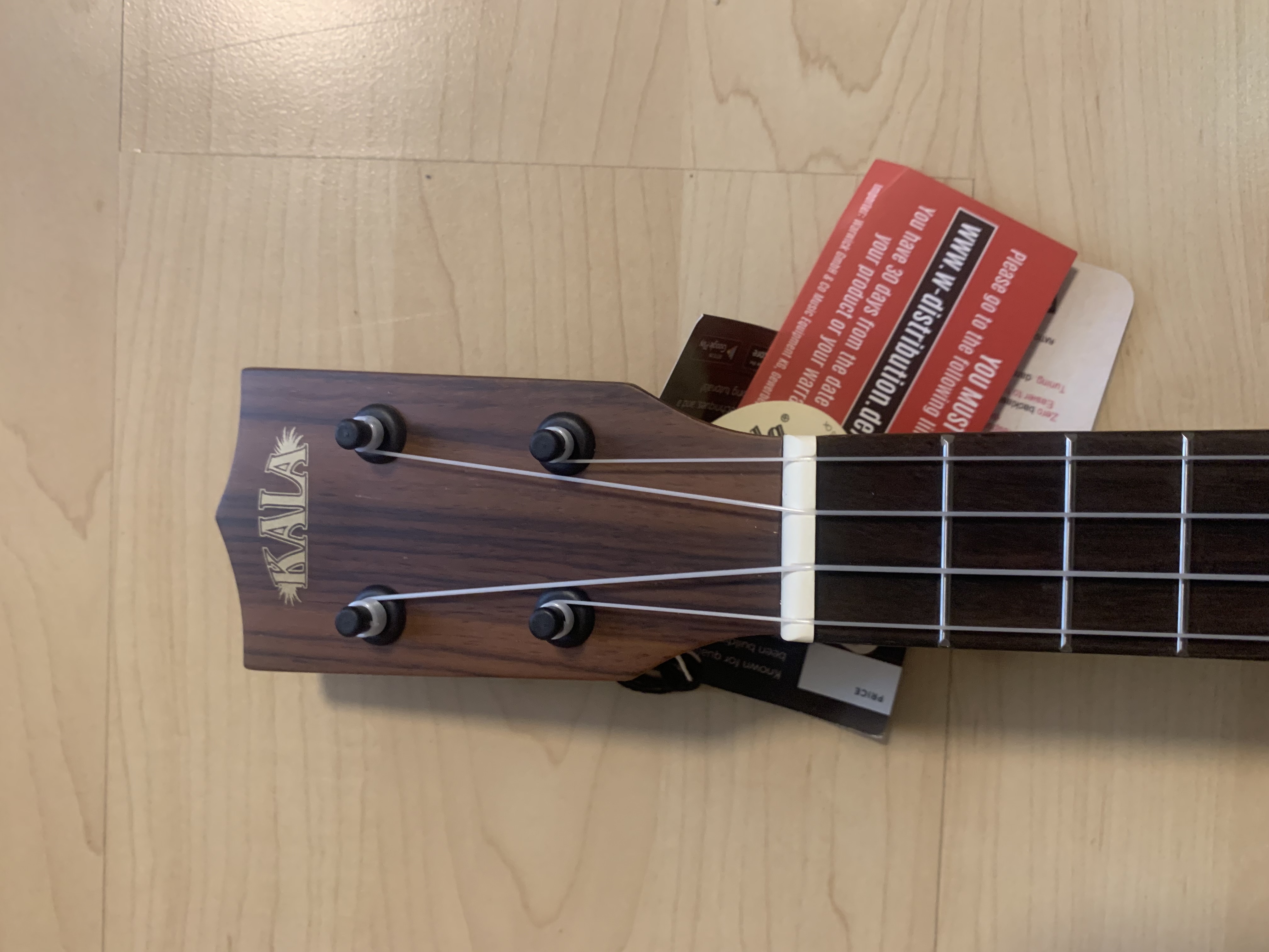 Kala Konzert Ukulele Premier Bocote Elite mit Gigbag