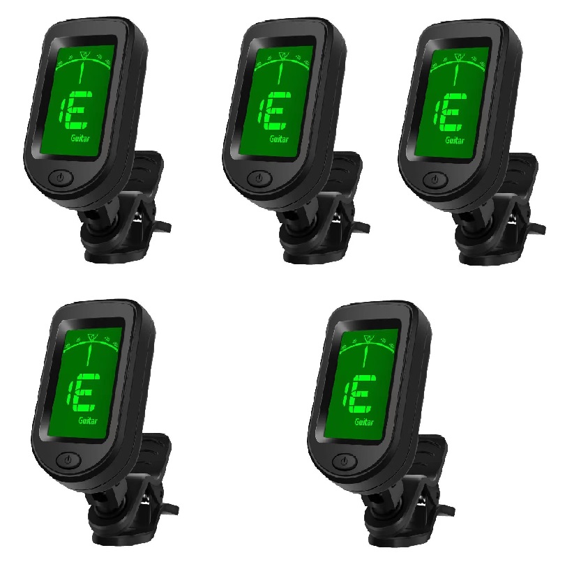 5 x Clip Tuner - Stimmgerät - Sonderpreis