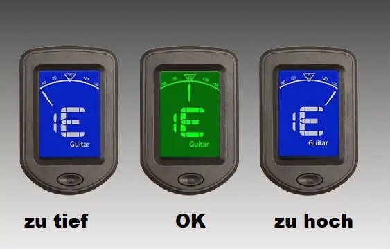 2 x Clip Tuner - Stimmgerät - Sonderpreis