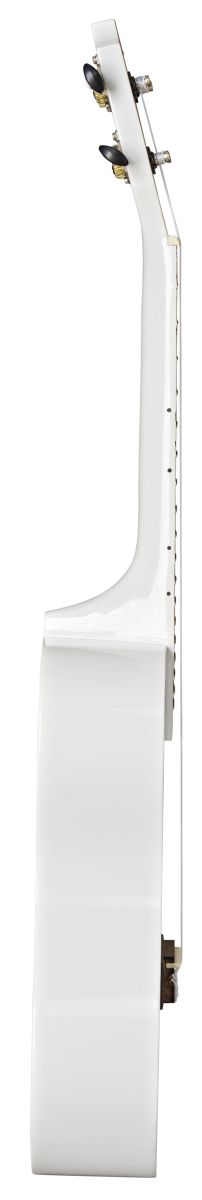 Konzert Ukulele "nosy J." matt metallic white mit Zubehör Konzert Ukulele "nosy J." matt metallic white mit Zubehör
