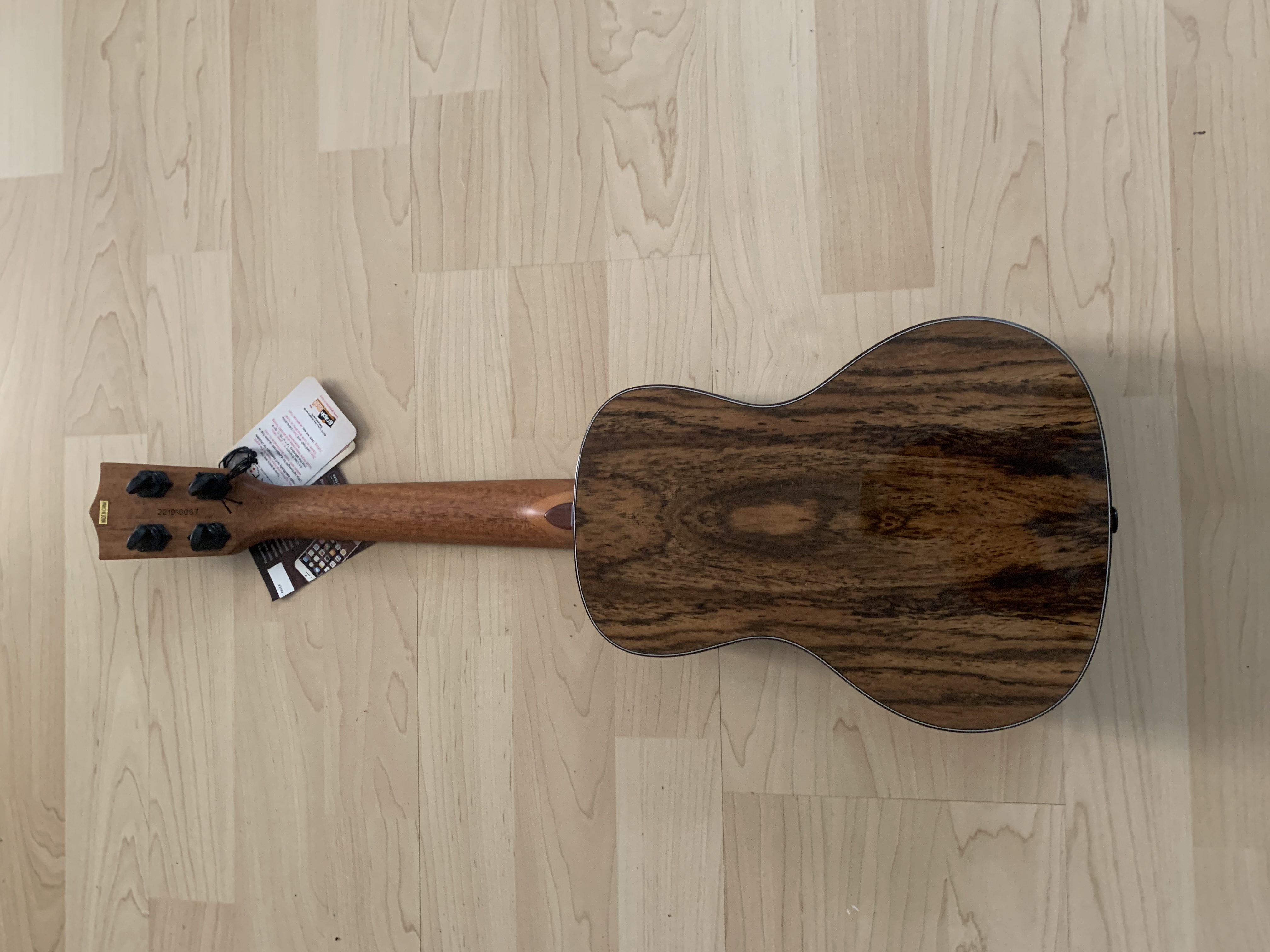 Konzert Ukulele Premier Elite Bocote mit Gigbag