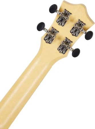 Sopran Ukulele 21"  mit längerem Hals + Zubehör zum Sonderpreis