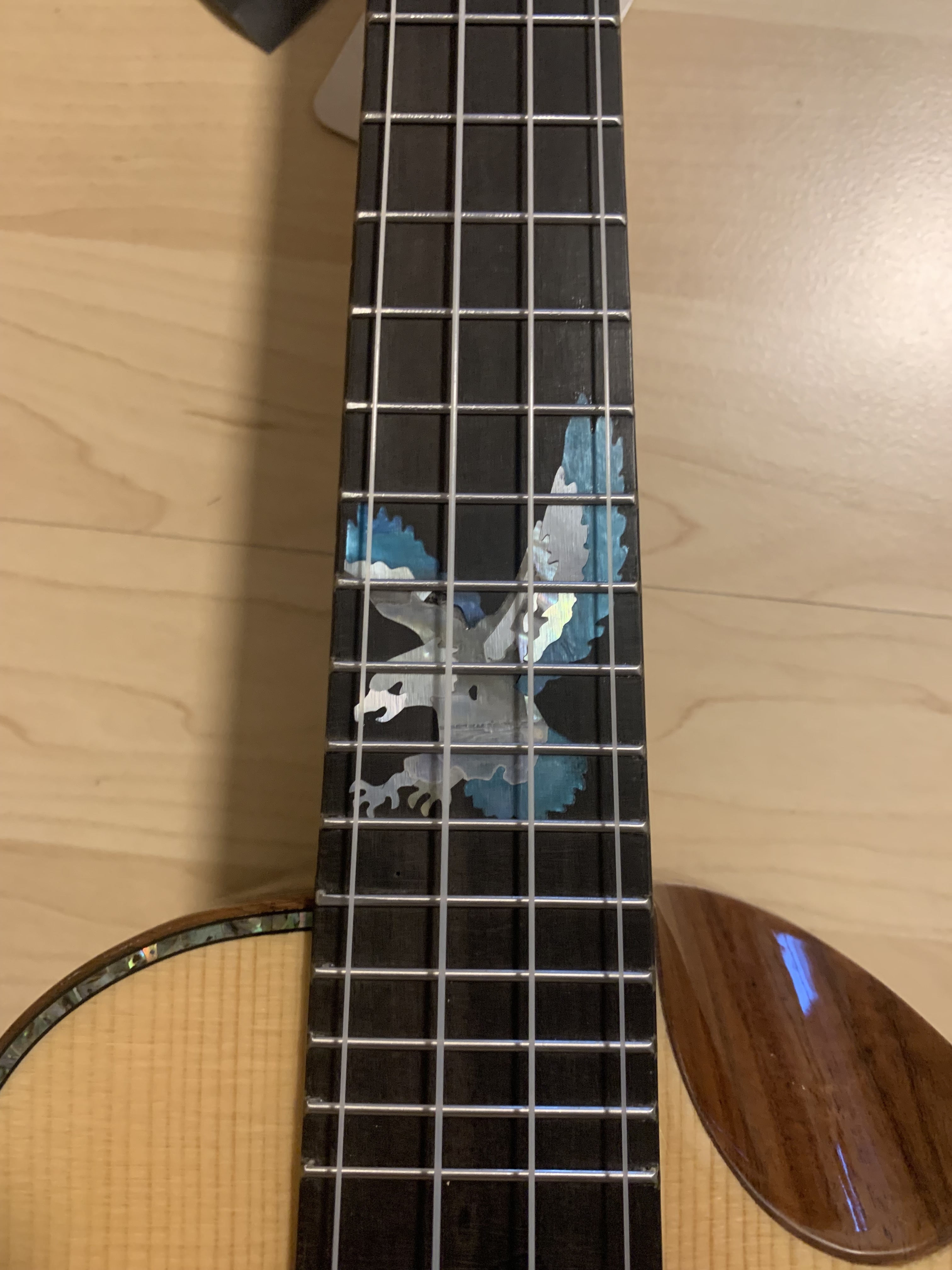 Ortega Konzert Ukulele EAGLESUITE mit Elite Gigbag UVP: 429.90 Euro SP: 299.--Euro