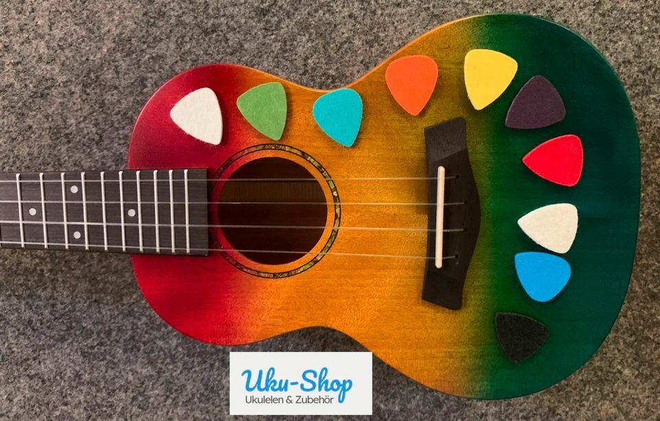 Filz Plektren für Ukulele - 100 Stück