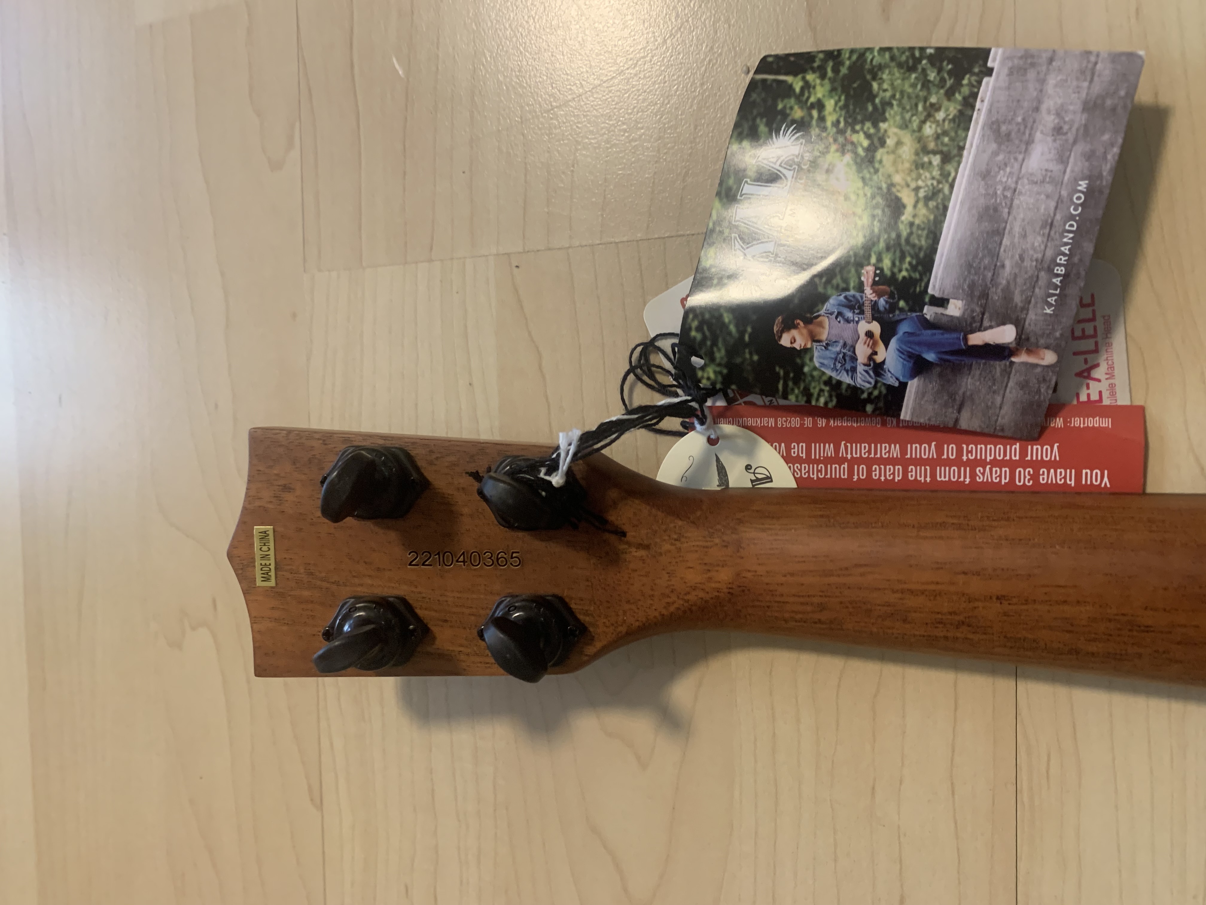 Kala Konzert Ukulele Premier Bocote Elite mit Gigbag