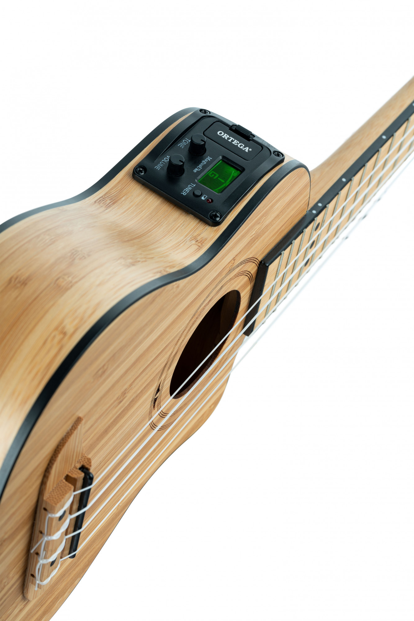 Ortega Sopran Ukulele RUNAB-SO mit Gigbag und Tonabnehmer